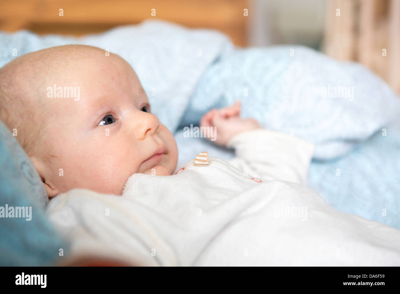 Baby, 2 Monate Stockfoto