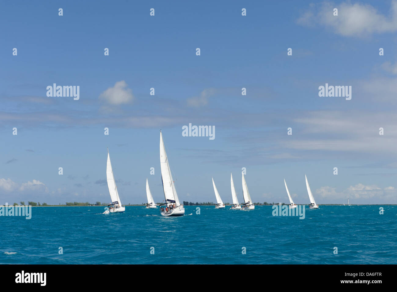BVI, Britische Jungferninseln, Virgin Islands, British Virgin Islands, Insel, Insel, Anegada, Karibik, Meer, Segelboot, Segeln, Stockfoto