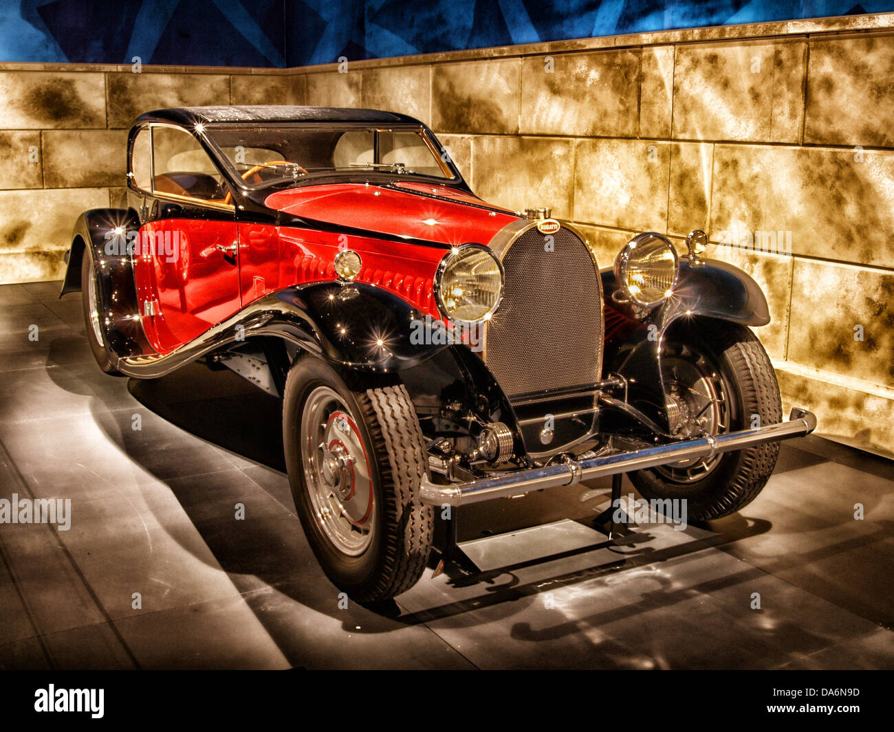 Bugatti 1932 Auto Automobil Fahrzeug Kraftfahrzeug Stockfoto