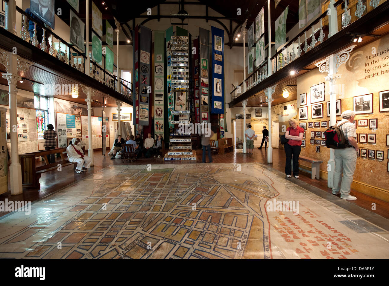 District Six Museum, Kapstadt, Südafrika Stockfoto