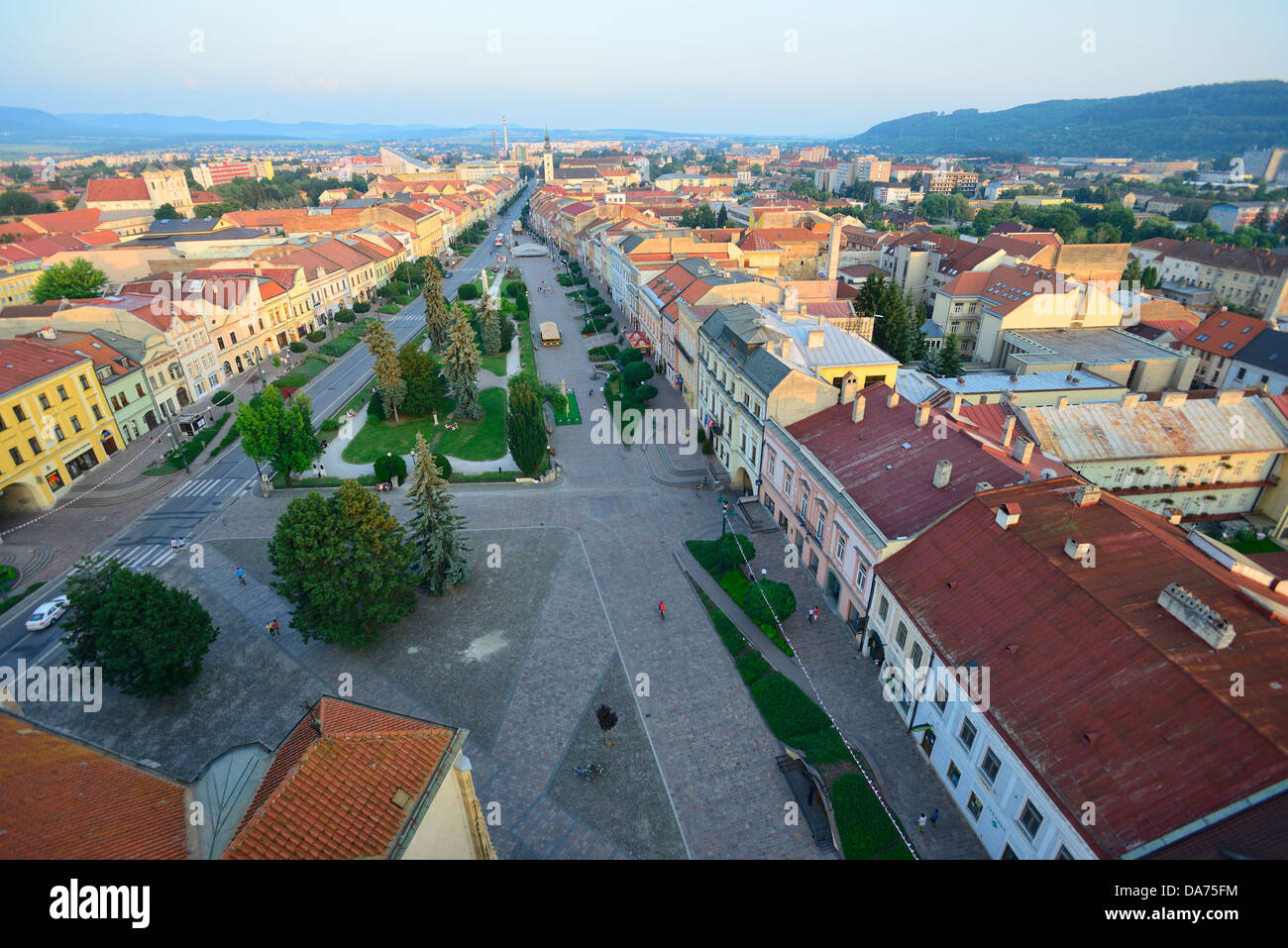 Abend in der Stadt Stockfoto