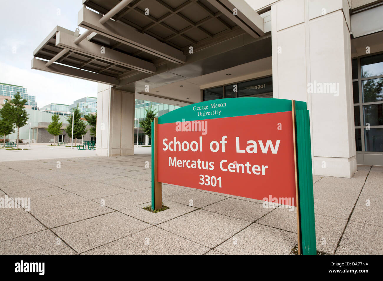 George Mason University Law School, Mercatus Center - Arlington, Virginia, USA Stockfoto