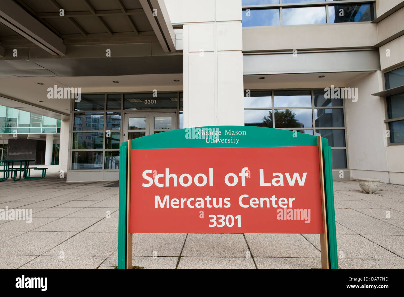 George Mason University Law School, Mercatus Center - Arlington, Virginia, USA Stockfoto
