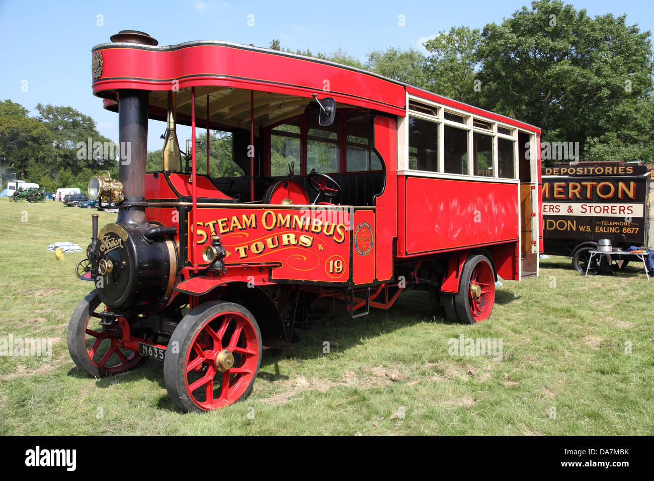 Foden Steam Bus 11340, "Puffing Billy" Stockfoto