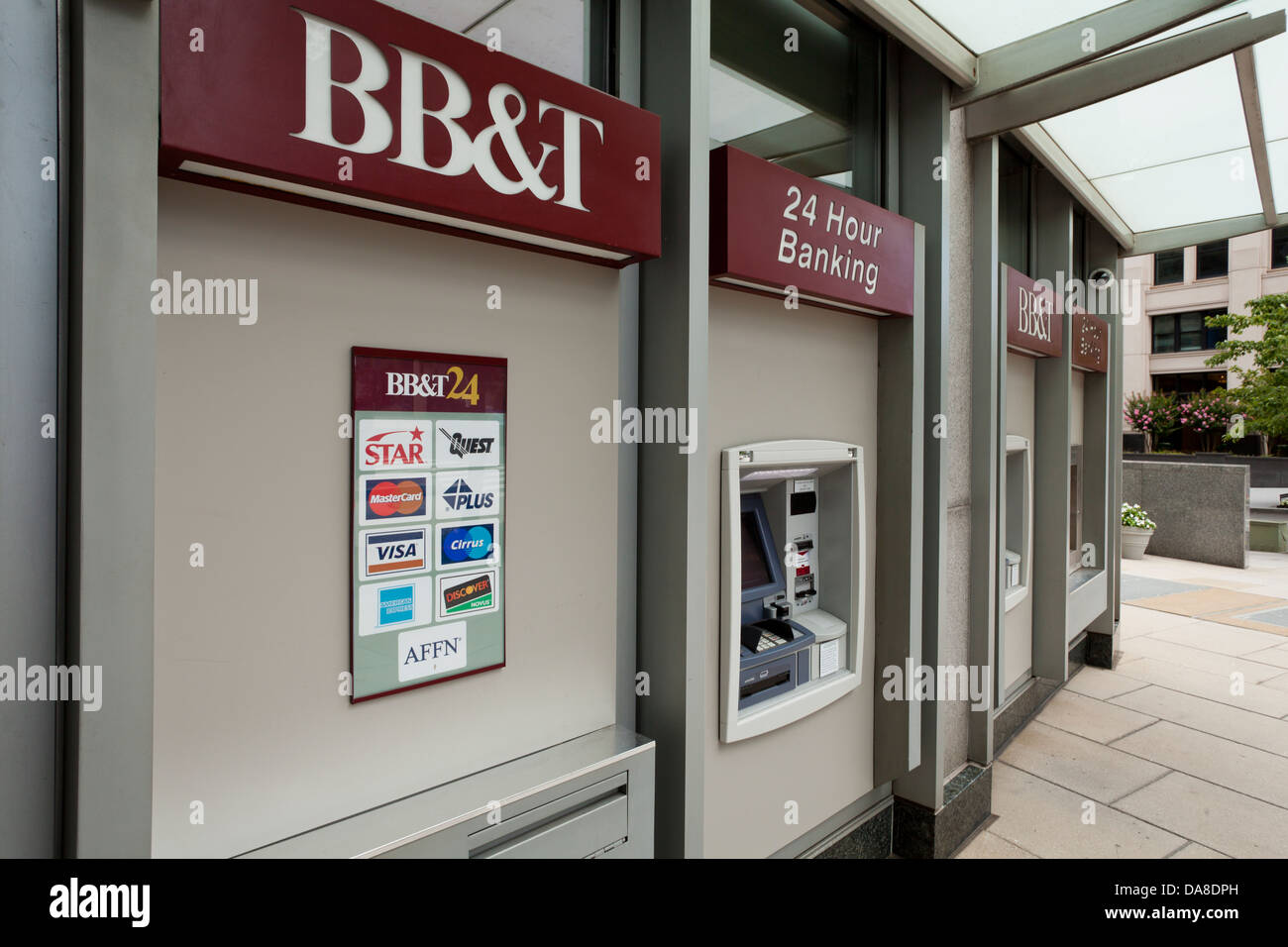 BB&T-ATM Stockfoto