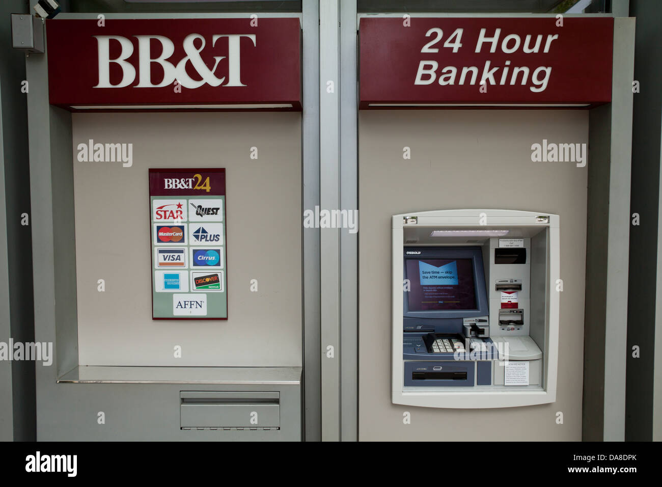BB&T-ATM Stockfoto