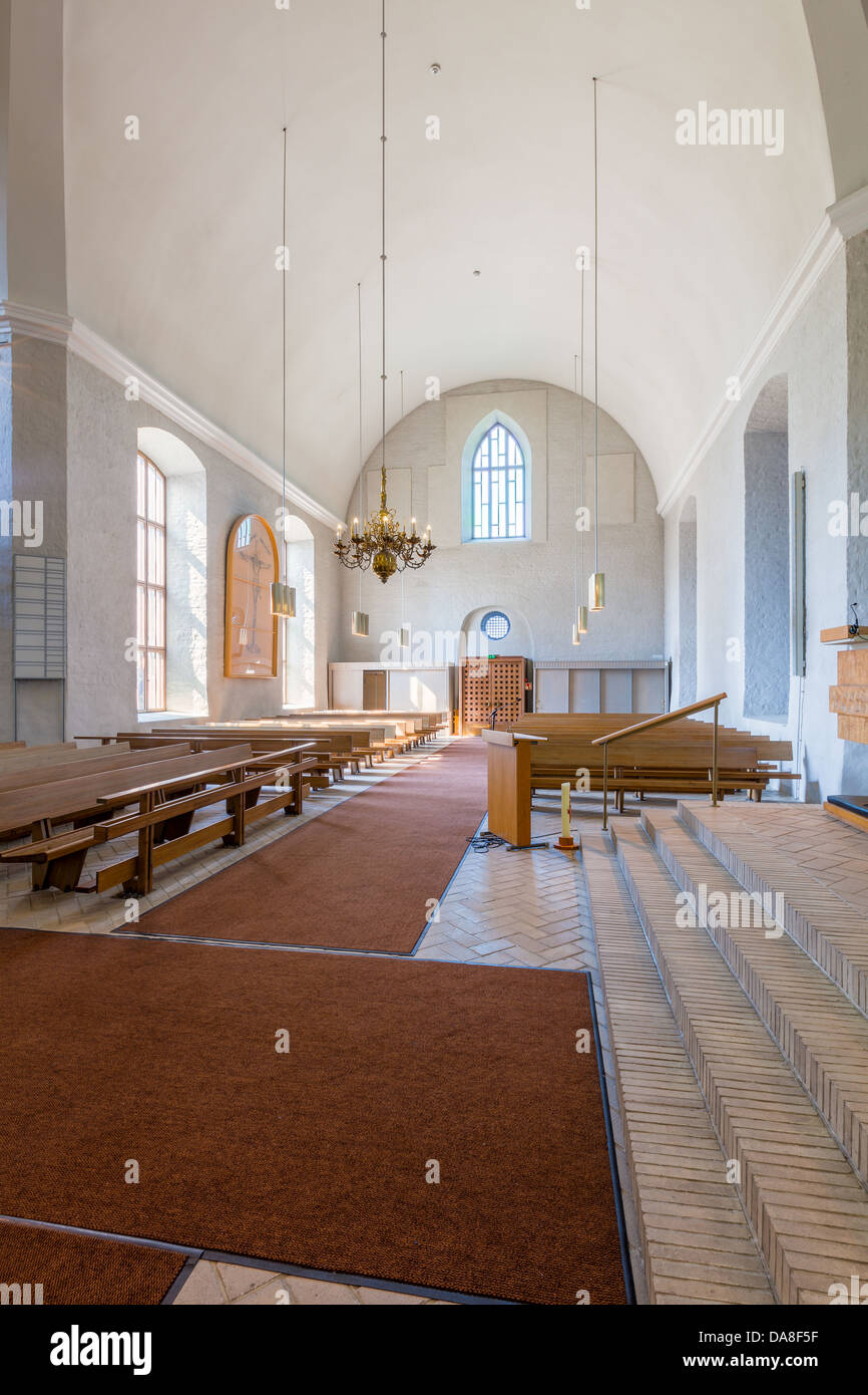 Kirkkonummi St. Michaelskirche Stockfoto