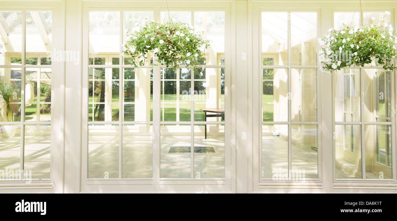 Luxus-Residenz in großer sonniger Tag Stockfoto