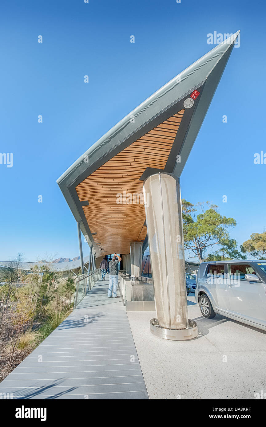 Saffire Freycinet, Luxus Lodge Unterkunft im Freycinet National Park Tasmanien, Australien. Stockfoto