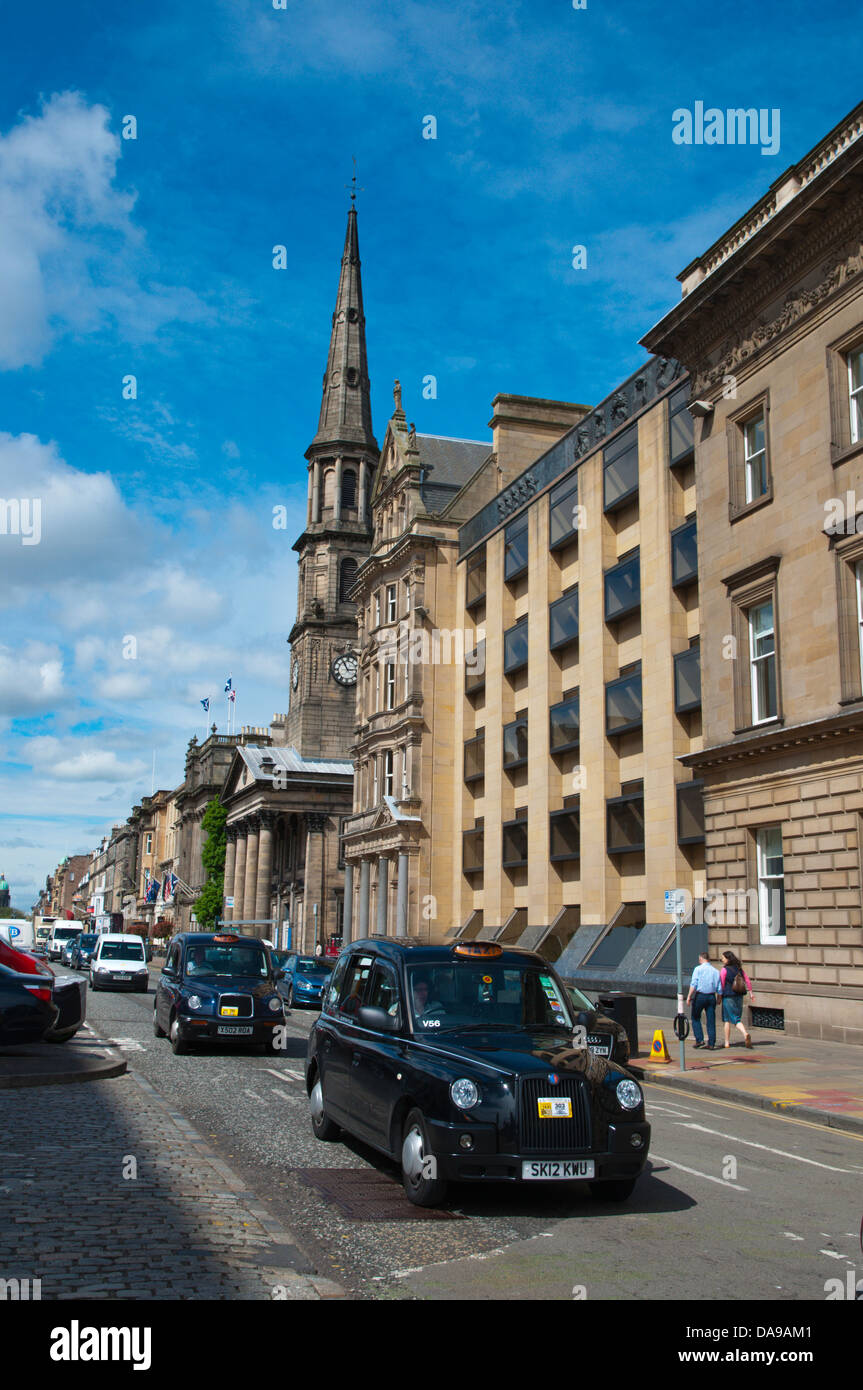 George Street Edinburgh Schottland Großbritannien UK Mitteleuropa Stockfoto