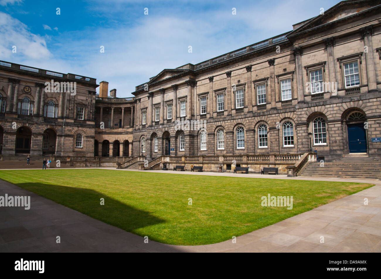 Altbauten College University of Edinburgh South Bridge Edinburgh Schottland Großbritannien UK Mitteleuropa Stockfoto