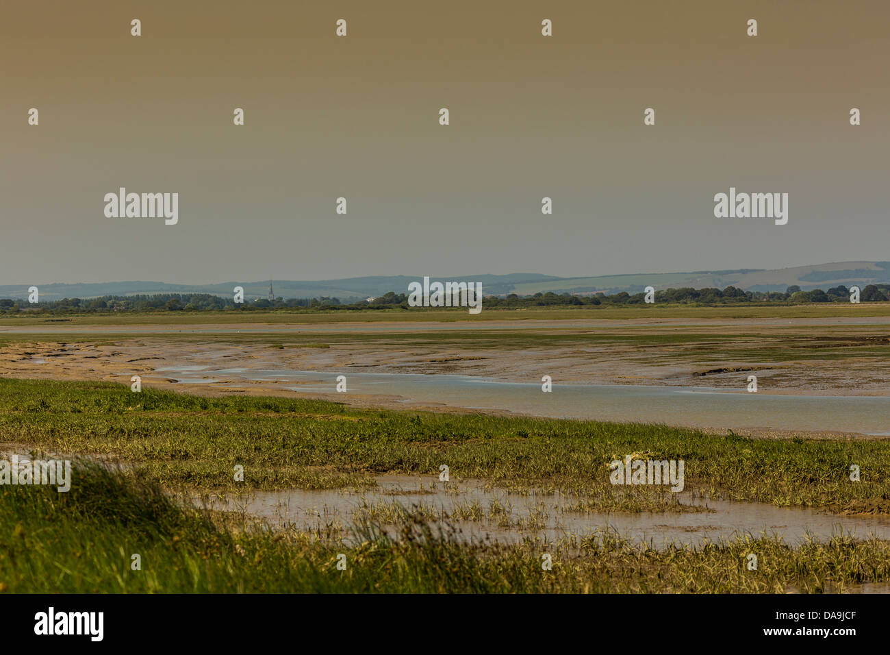 Pagham Harbour Nature Reserve West Sussex England Stockfoto