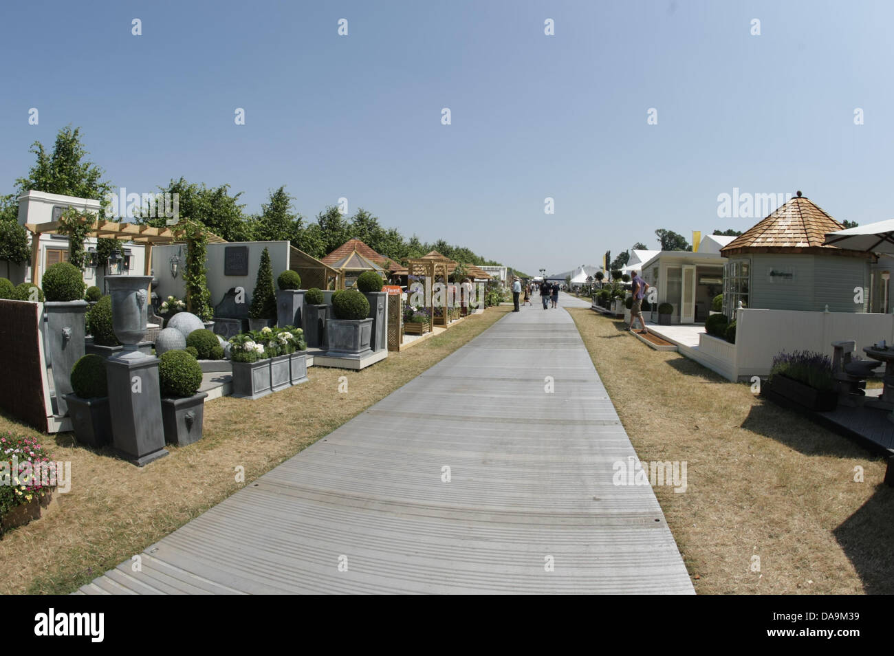 London, UK. 8. Juli 2013. RHS Hampton Court Palace Flower Show. Bildnachweis: Martyn Wheatley/Alamy Live News Stockfoto