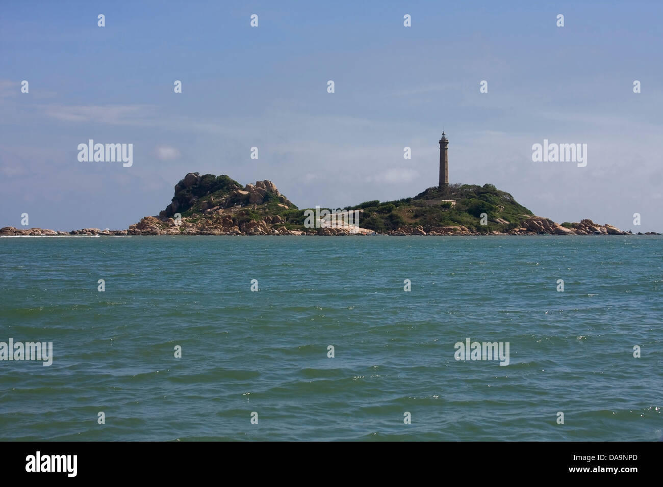 Asien, Berg, Felsformationen, Fischerdorf, Fischerboote, Berge, Hai, Dang, Ke, Ka, Küste, Küste, Küste, Landschaft, Stockfoto