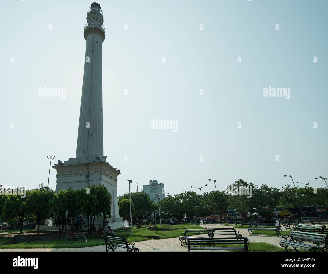 Britische India.Victory Turm in Erinnerung an die Eroberung-Nepal, Stockfoto