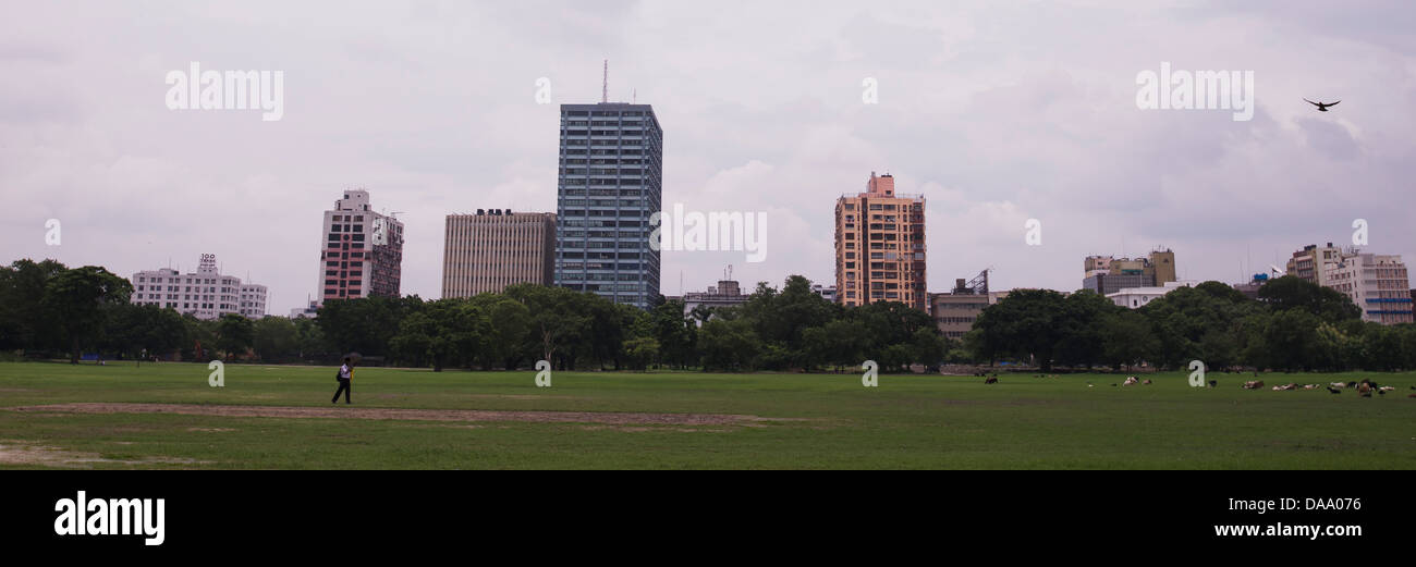 Maidan kolkata Stockfoto