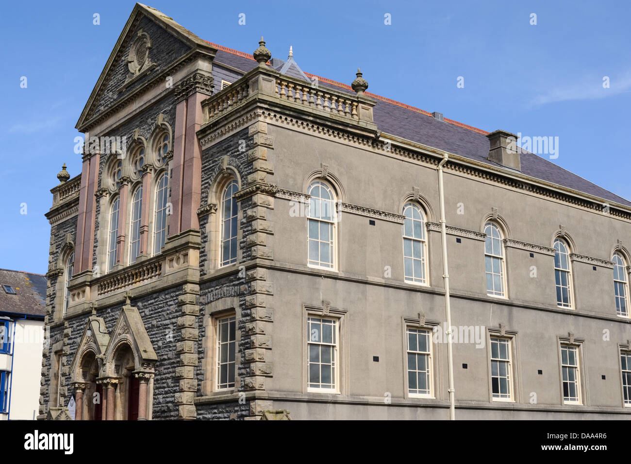 Capel Bethel, Kapelle Bethel Welsh Baptist Church, Aberystwyth, Wales, UK. Stockfoto