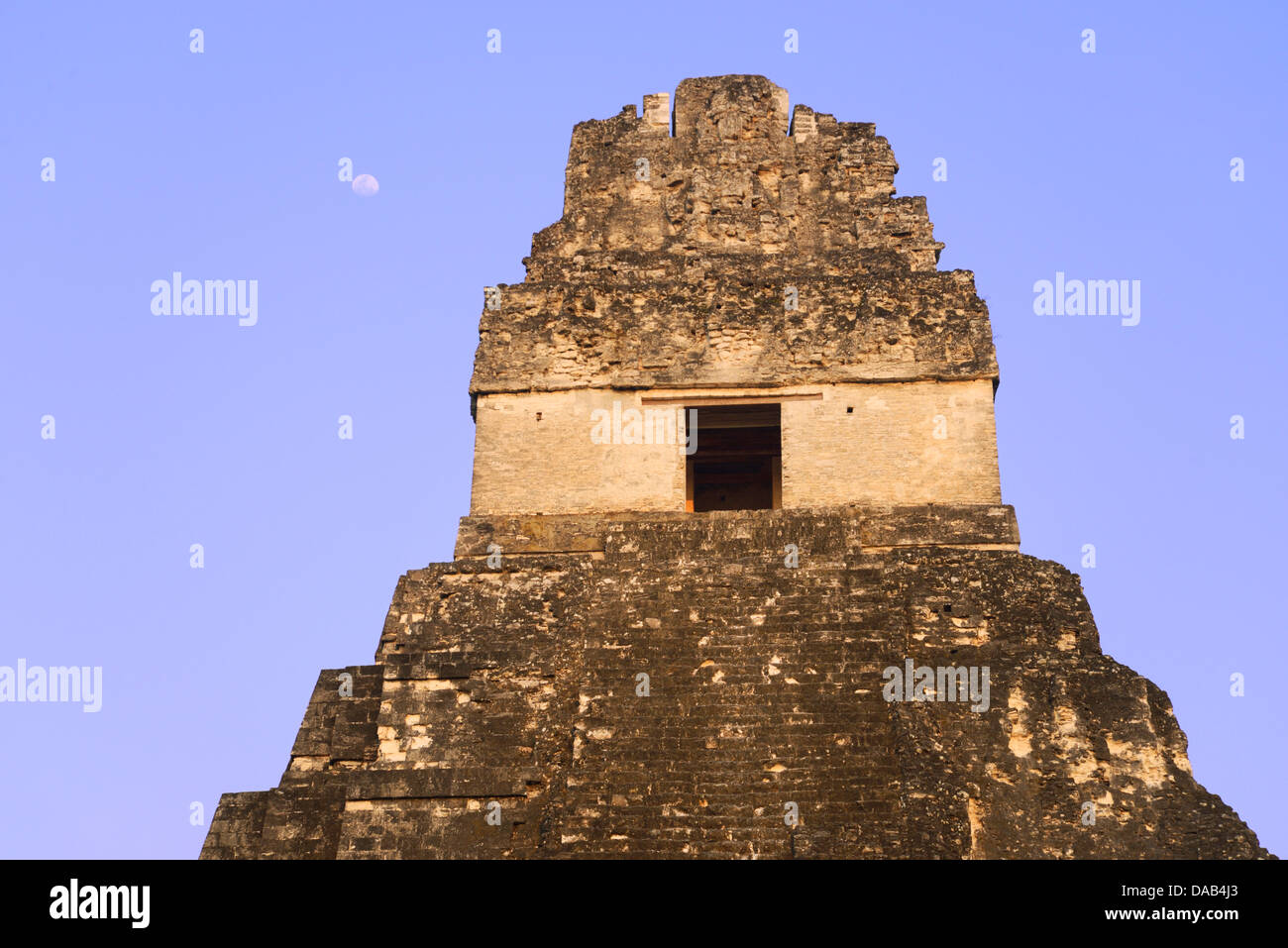 Mittelamerika, Guatemala, Petén, Mundo Maya, Maya, archäologische, UNESCO, Welterbe, Tikal, Tempel, Pyramiden Stockfoto