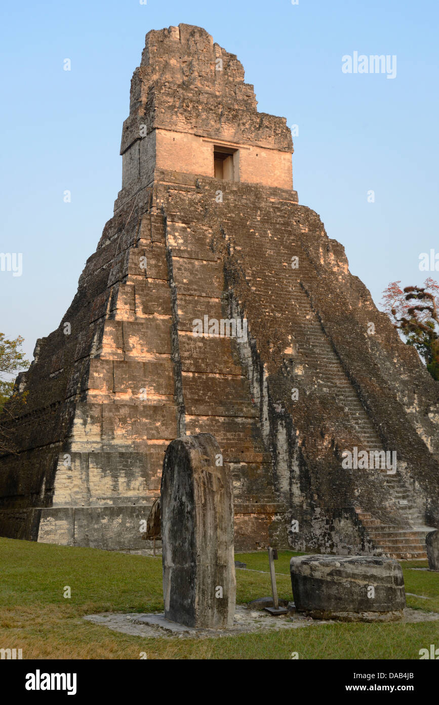 Mittelamerika, Guatemala, Petén, Mundo Maya, Maya, archäologische, UNESCO, Welterbe, Tikal Stockfoto