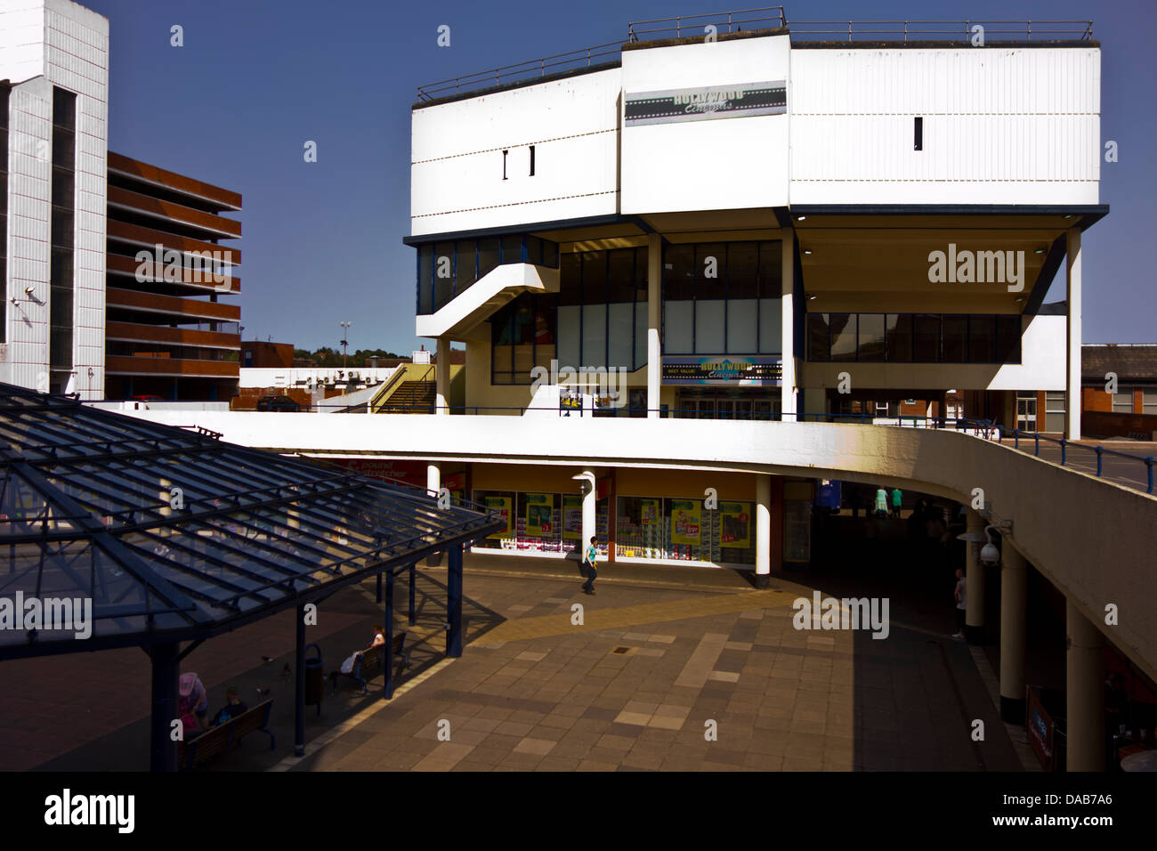 Norwich Hollywoodkino Anglia Square Stockfoto