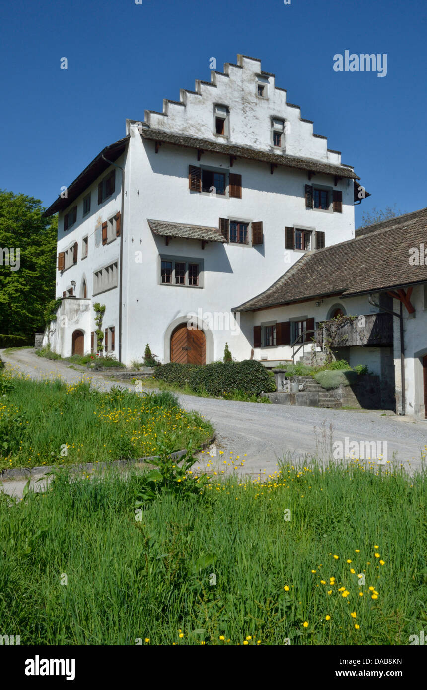 Ritterhaus, Mülenen, Richterswil, Zürich, Schweiz. Stockfoto