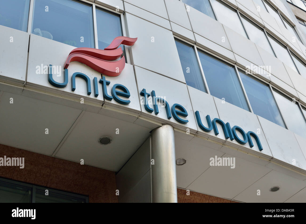 Vereinen Sie die Union Hauptsitz in Theobalds Road, Holborn, London, UK Stockfoto