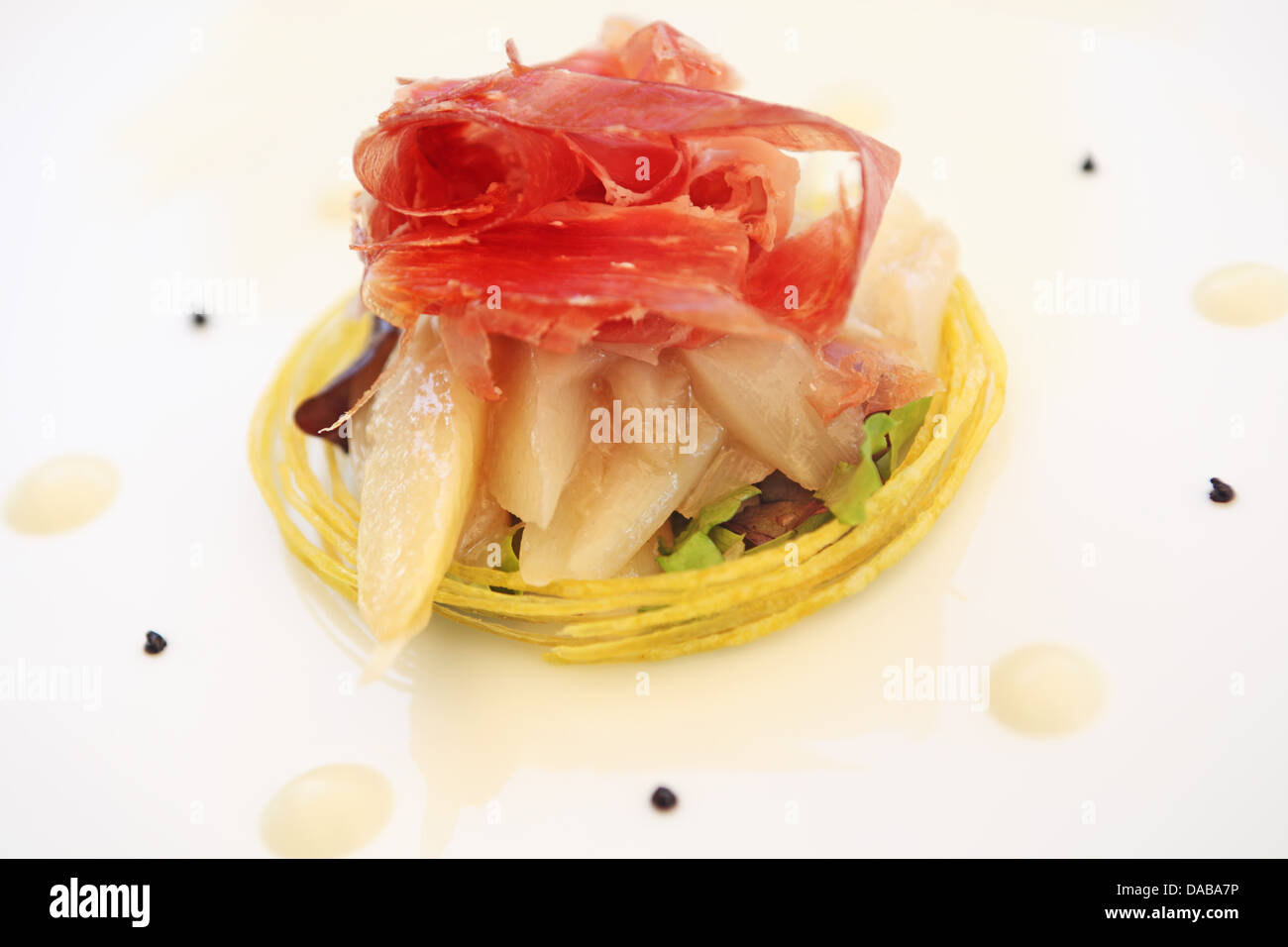 Spargel-starter Stockfoto