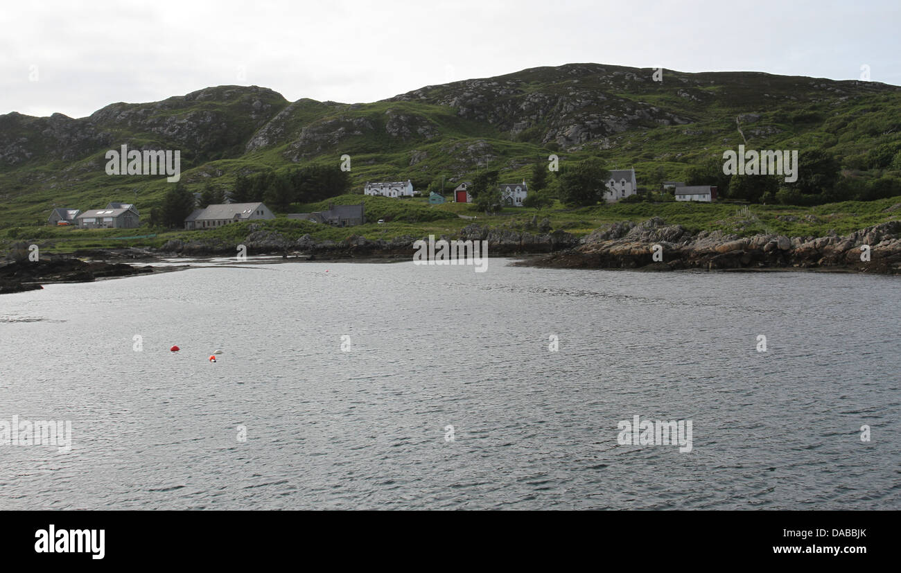 Küste der Insel colonsay Schottland juni 2013 Stockfoto