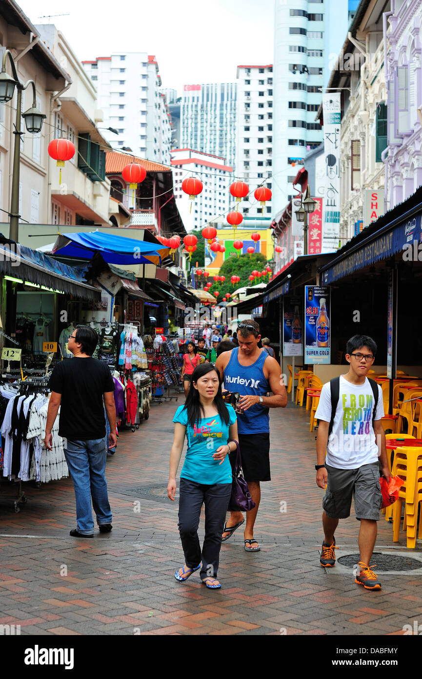 Chinatown-Singapur Stockfoto