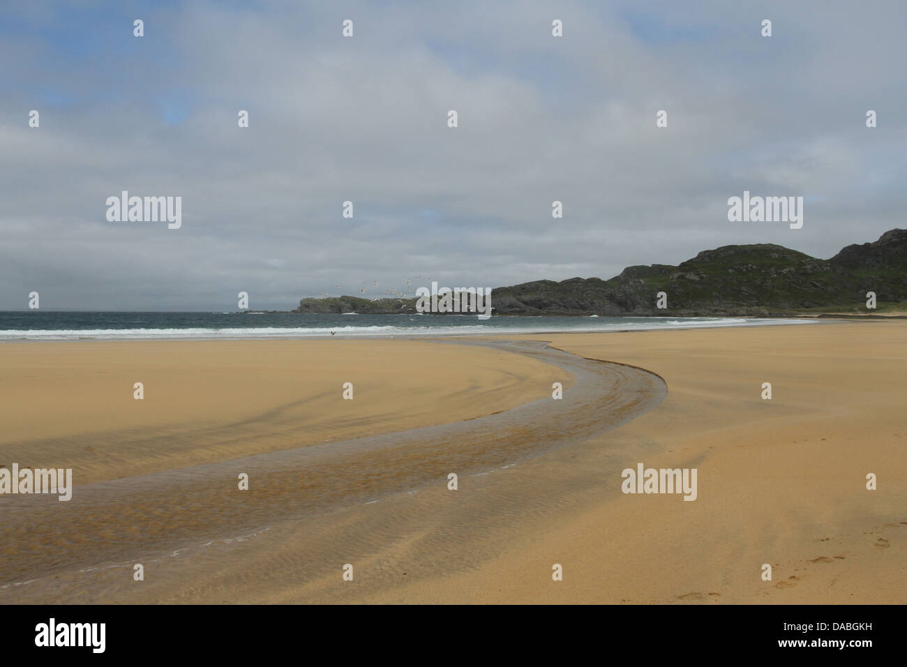 Strand bei kiloran bay Insel colonsay Schottland juni 2013 Stockfoto
