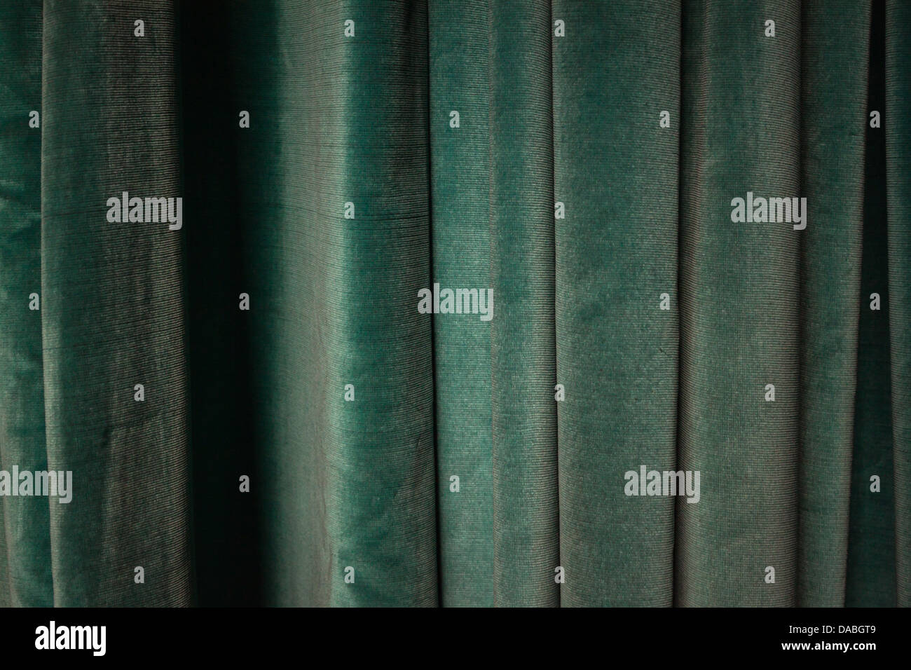 Grunem Samt Vorhang Textur Hintergrund Stockfoto Bild 58032361