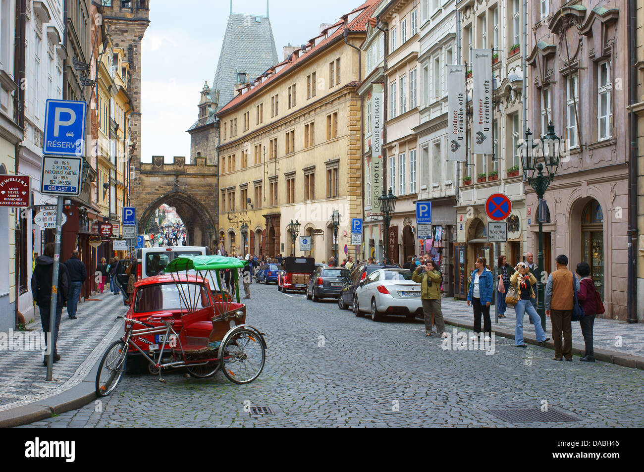 Prag wenig Viertel Mala Strana Stockfoto