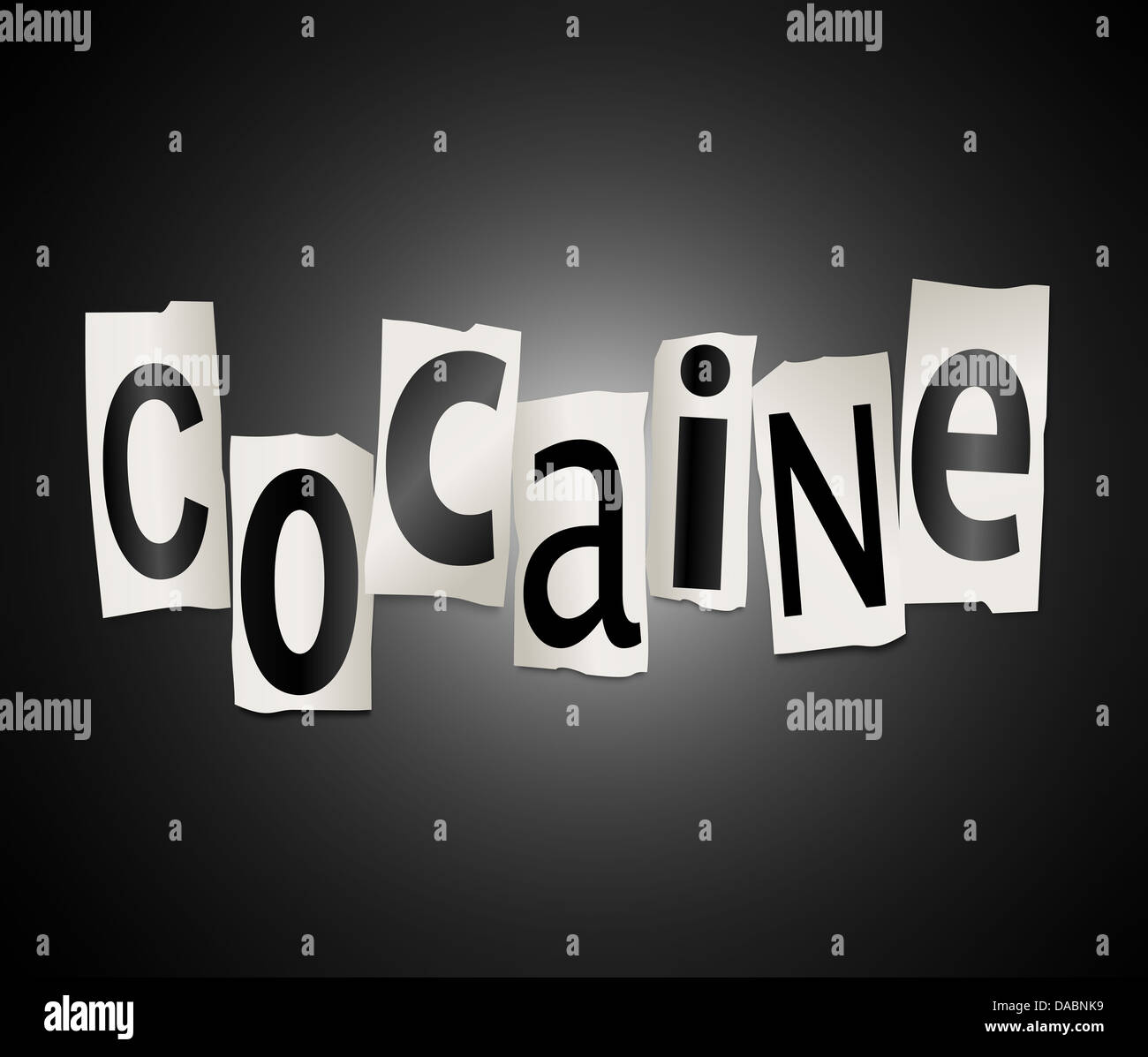 Kokain. Stockfoto