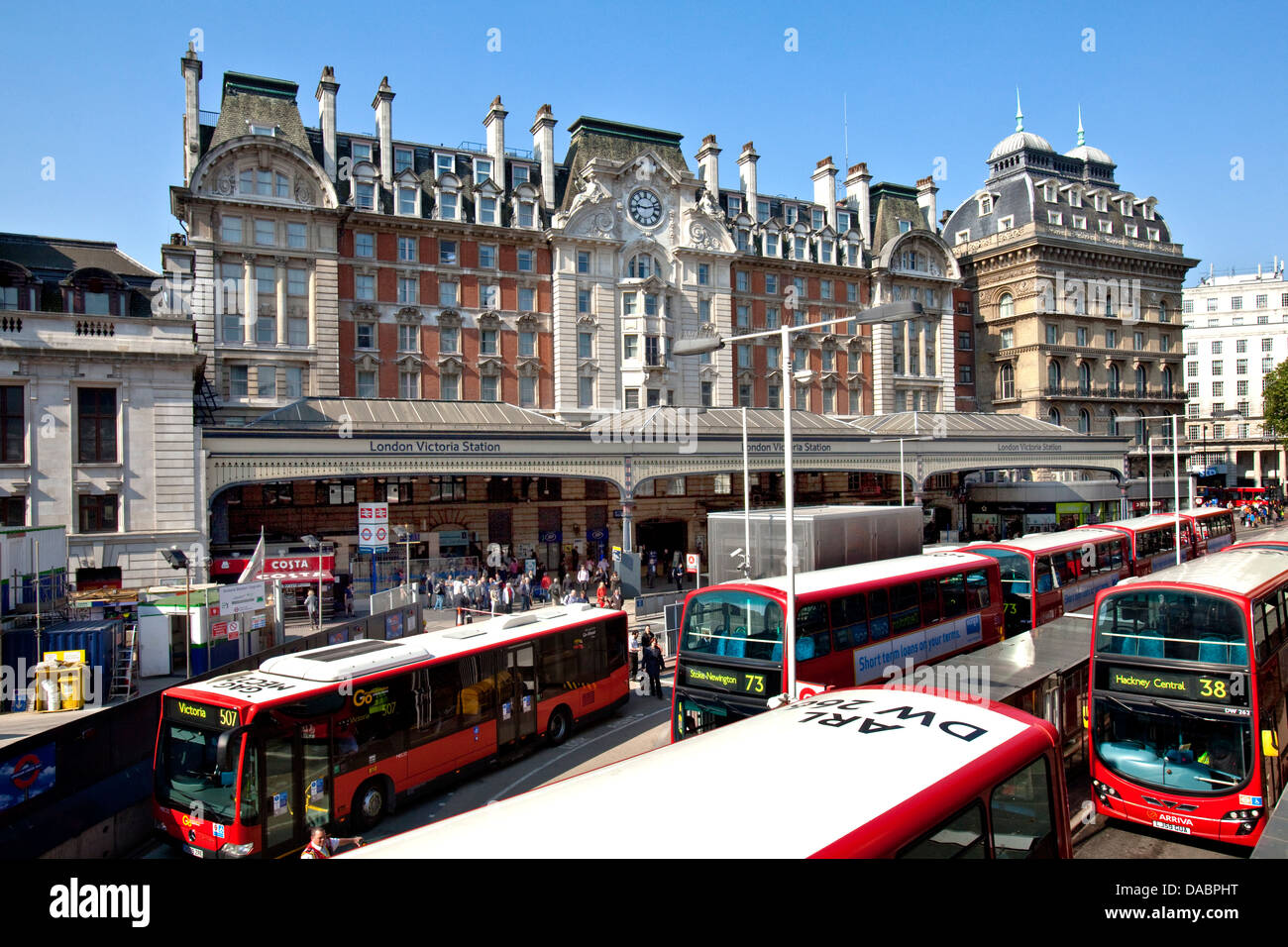 Victoria Station, London, England Stockfotografie Alamy