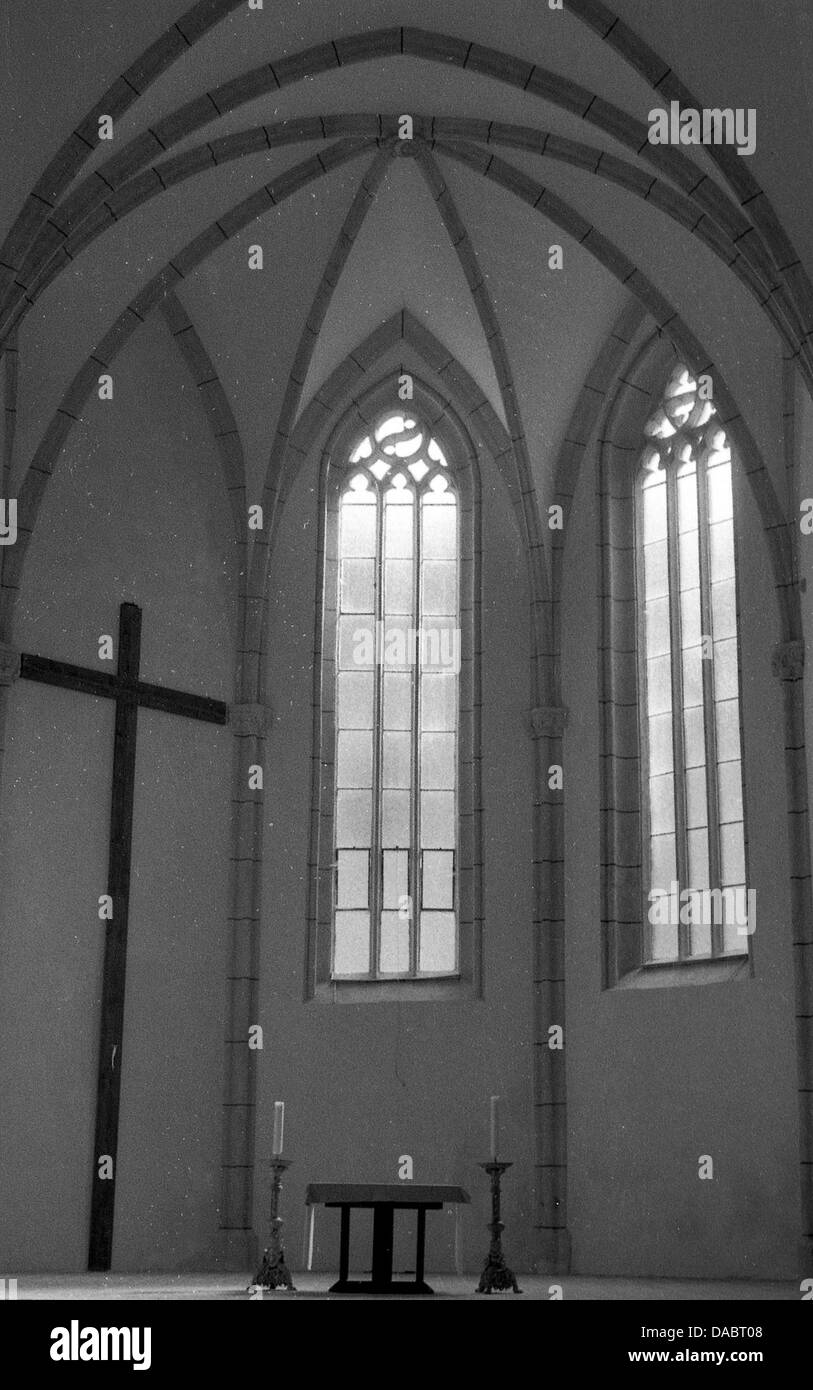 Kartäuser-Kloster, Pleterje, Slowenien. Archival Fotografie aus dem Jahr 1985. Stockfoto