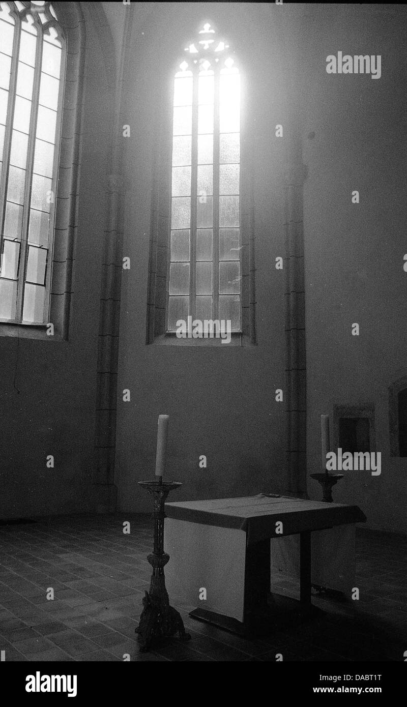 Kartäuser-Kloster, Pleterje, Slowenien. Archival Fotografie aus dem Jahr 1985. Stockfoto