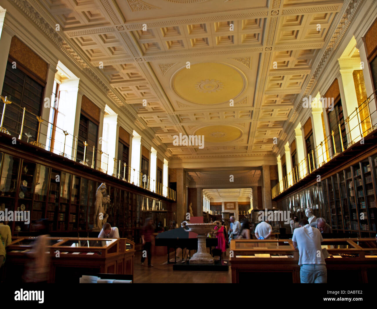 Bibliothek des Königs am britischen Museum, Great Russell Street, London WC1, England, Vereinigtes Königreich Stockfoto