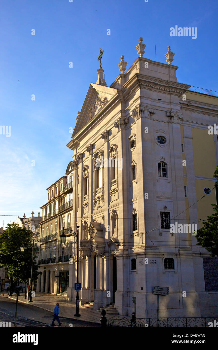 Igreja Da Nossa Senhora Da Encarnacao, Lissabon, Portugal, Europa Stockfoto