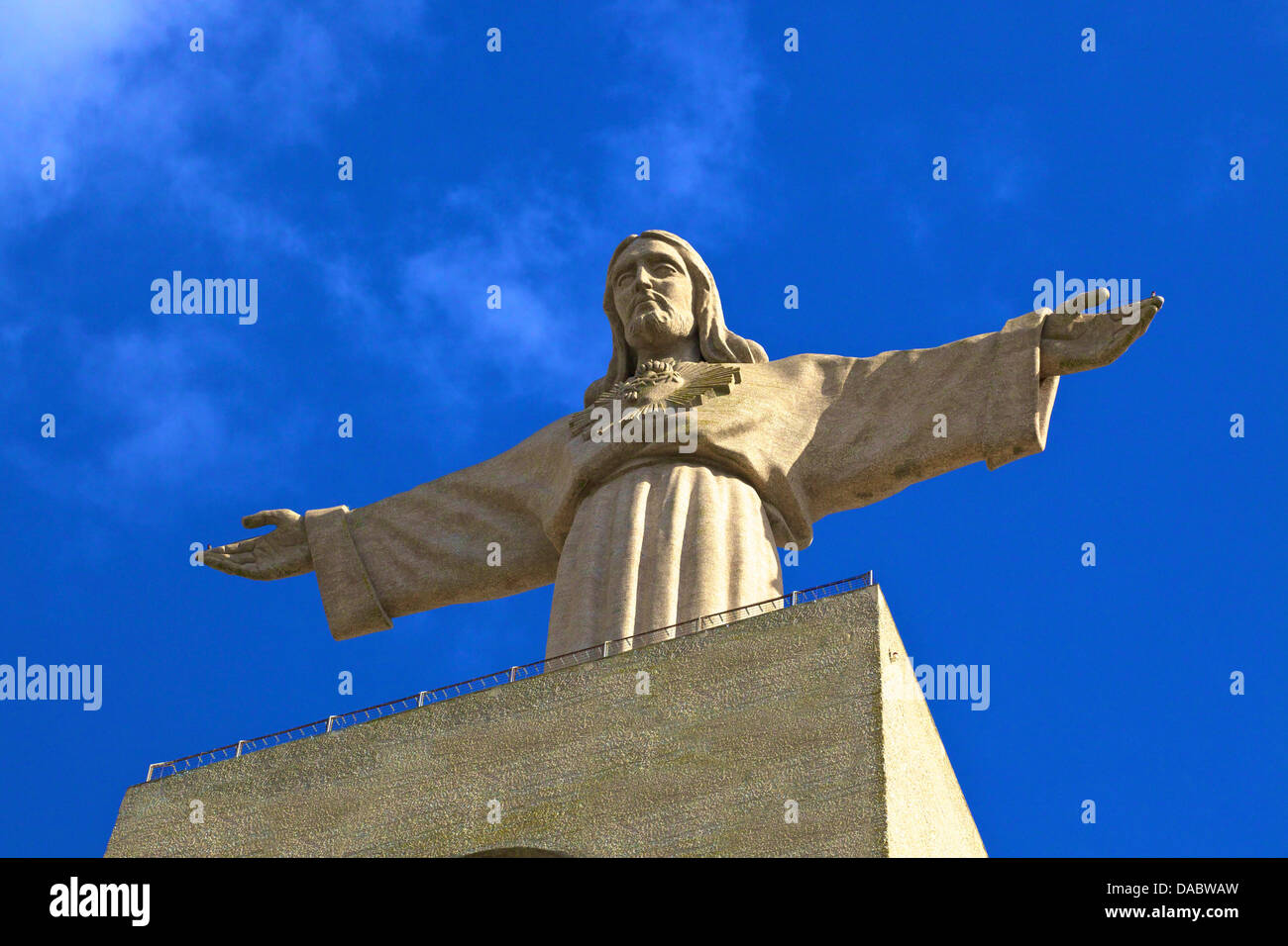 Statue von Christus, Cristo Rei, Lissabon, Portugal, Süd-West-Europa Stockfoto