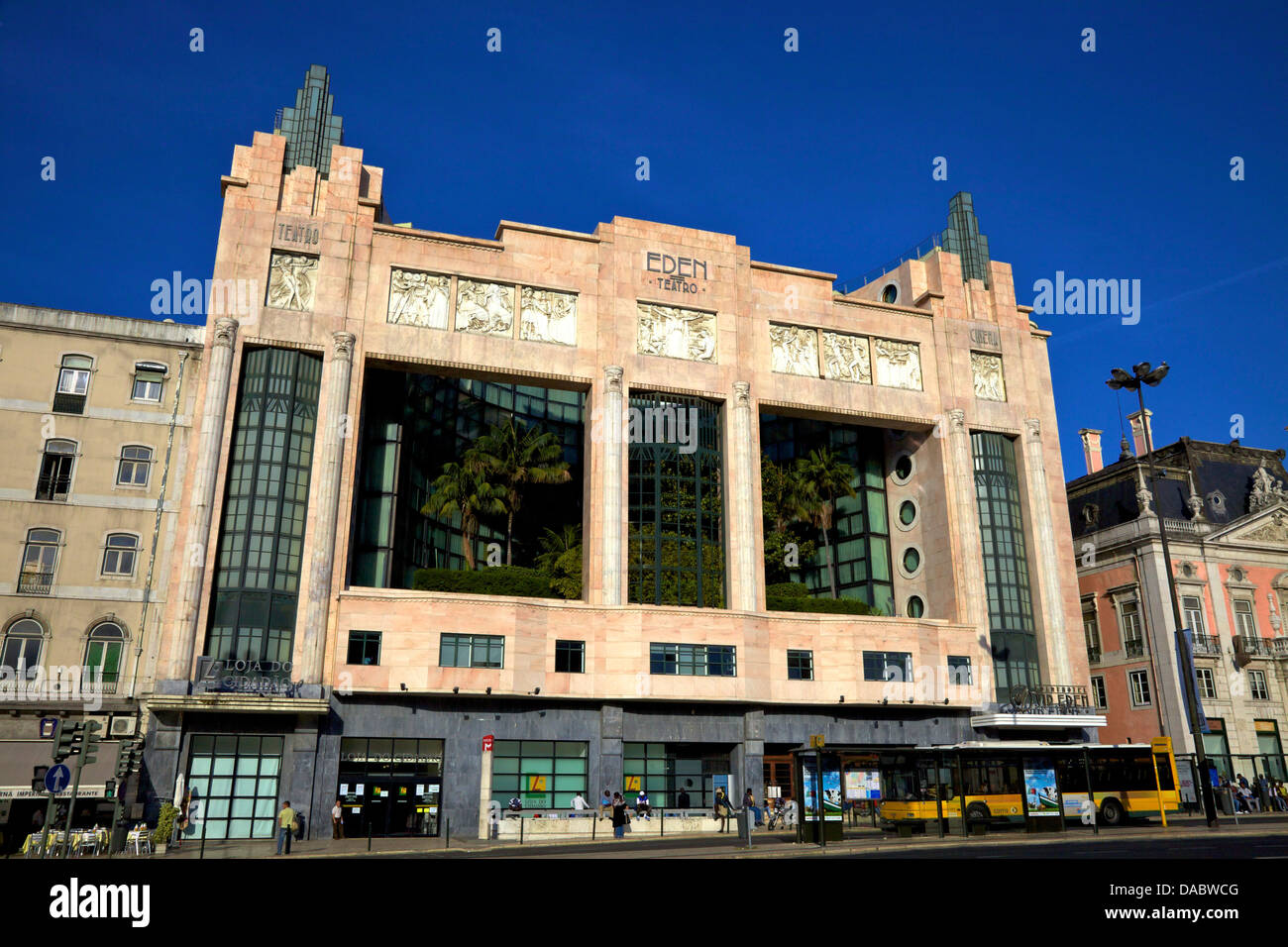 Eden-Theater, Lissabon, Portugal, Iberische Halbinsel, Süd-West-Europa Stockfoto