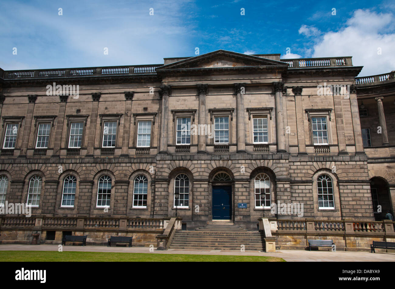 Altbauten College University of Edinburgh South Bridge Edinburgh Schottland Großbritannien UK Mitteleuropa Stockfoto