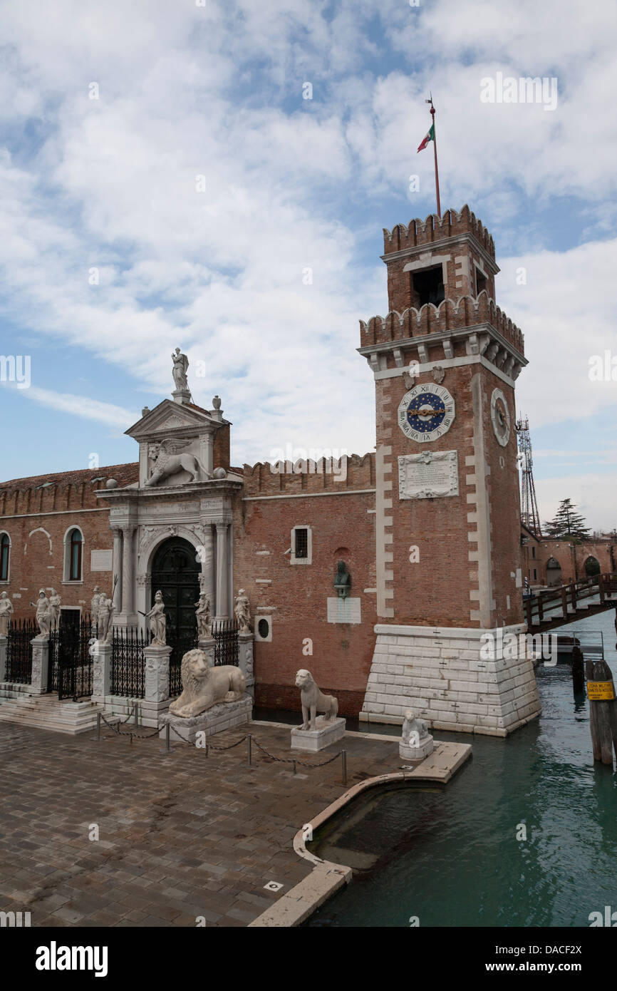 Museo Navale, Schifffahrtsmuseum, Venedig, Italien Stockfotografie Alamy