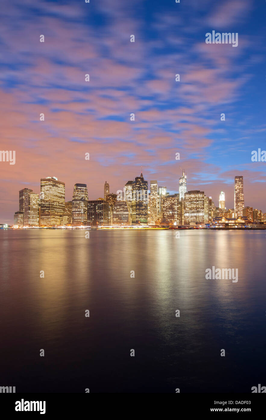 Innenstadt, neu, York, Stadt, Brooklyn, USA Stockfoto