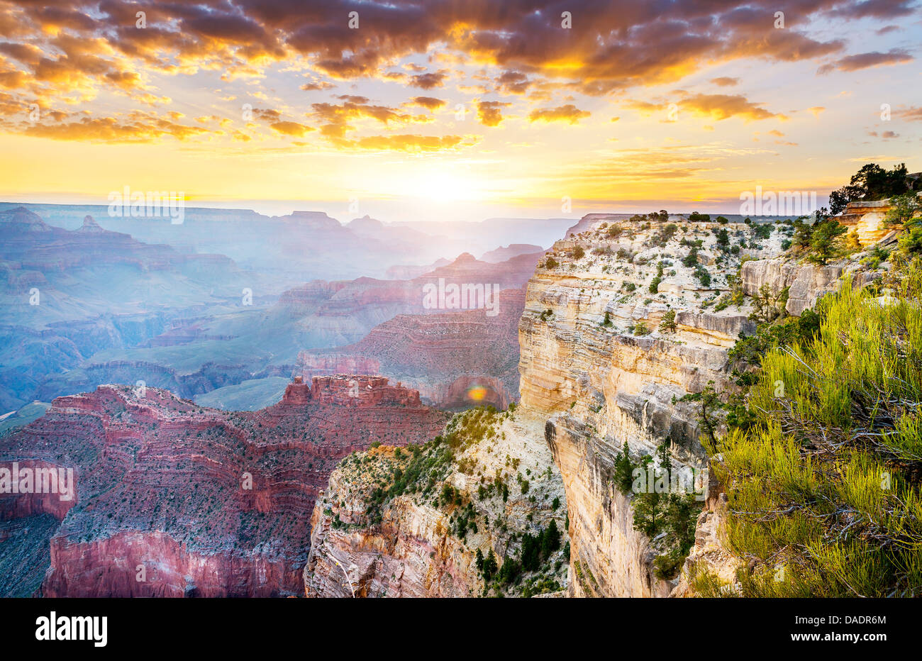 Hopi Point, Grand Canyon National Park Stockfoto