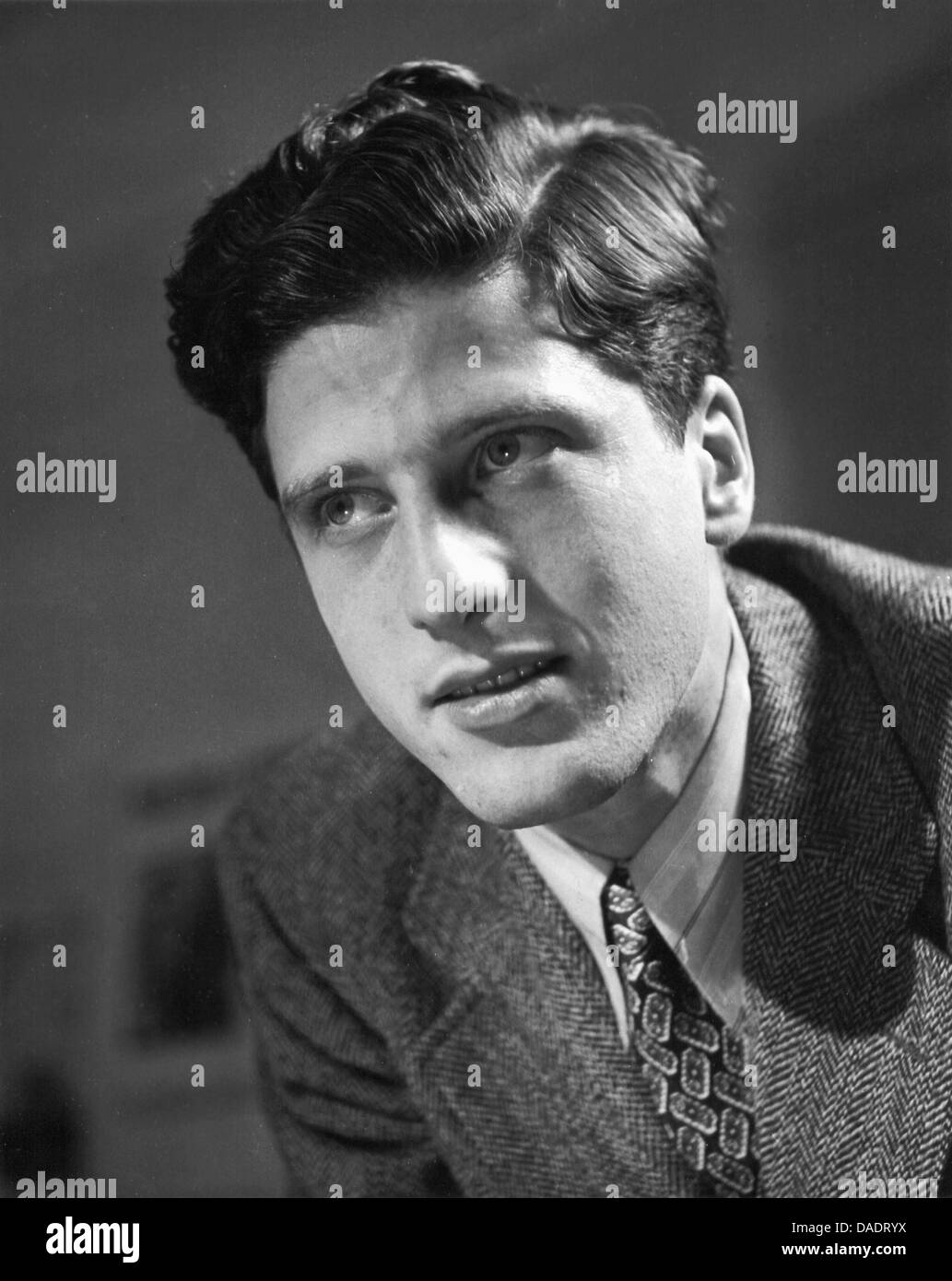 Komponisten und Dirigenten Lukas Foss in 1942. Porträt von Fotograf