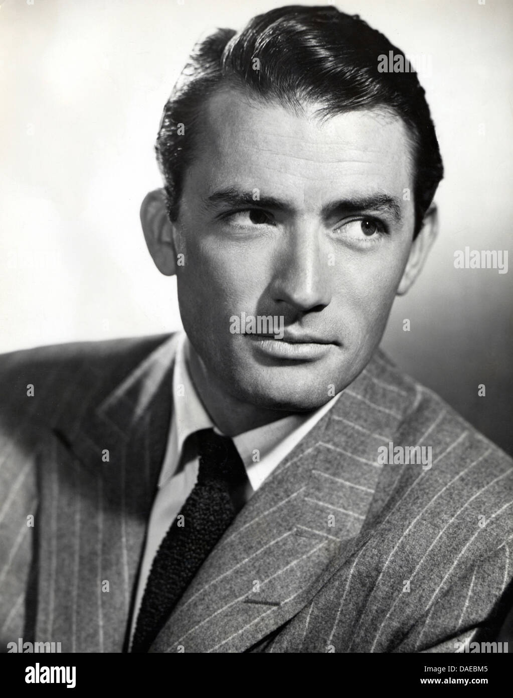 Schauspieler Gregory Peck, Werbung, Porträt, 1951 Stockfoto