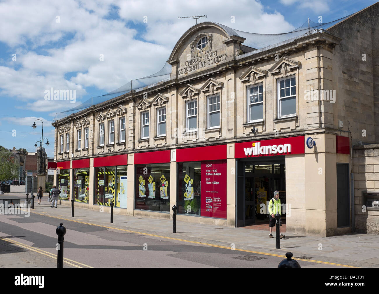 Wilkinson Store Chippenham Stockfoto