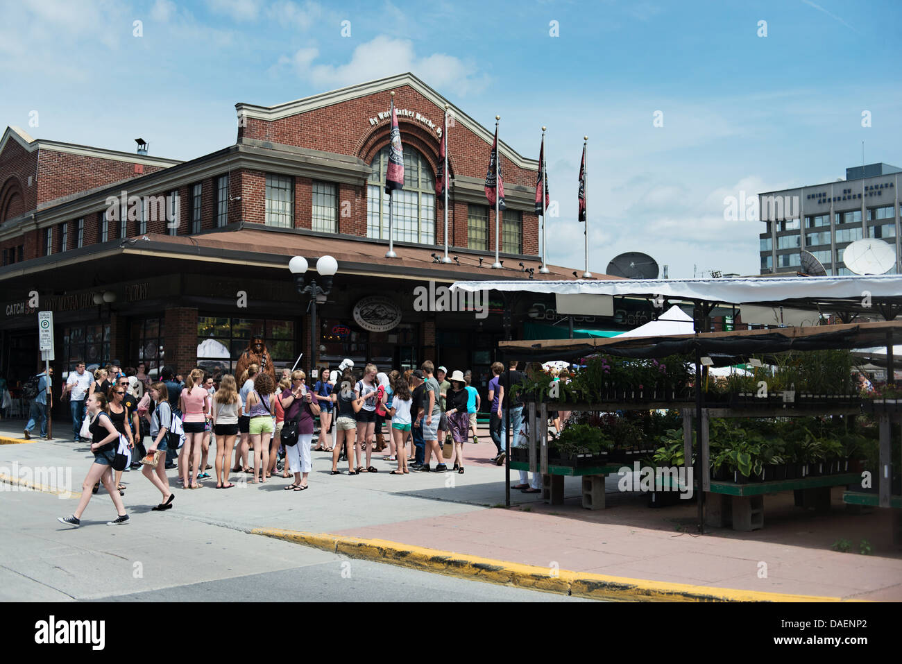 ByWard Markt, Innenstadt von Ottawa, Kanada Stockfoto