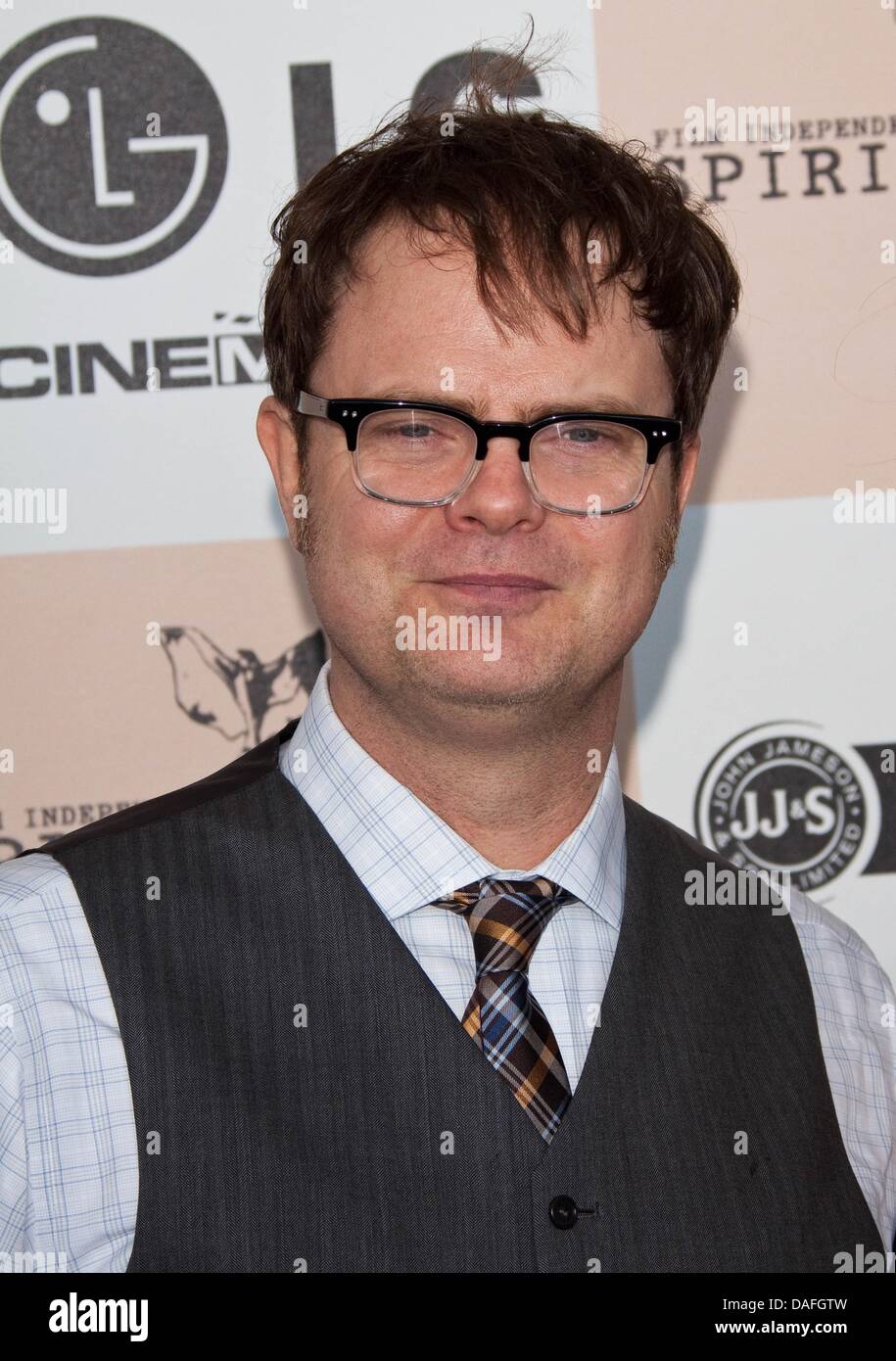 Schauspieler Rainn Wilson kommt bei den 26. jährliche Spirit Awards in