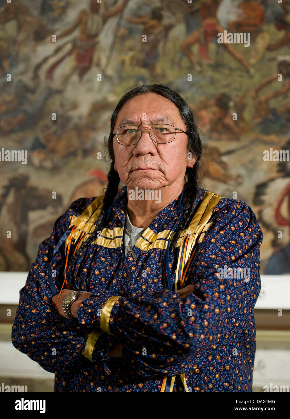 Ernie Lapointe Urenkel Des Hunkpapa Lakota Sioux Häuptling - 